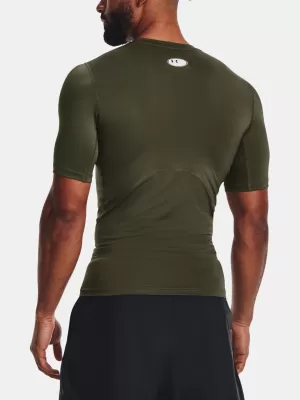 Мъжка тениска UNDER ARMOUR HG ARMOUR COMP SS 1361518-390 ЗЕЛЕНО