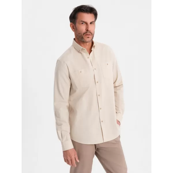  Риза OMBRE OM-SHCS-0134 КРЕМ 