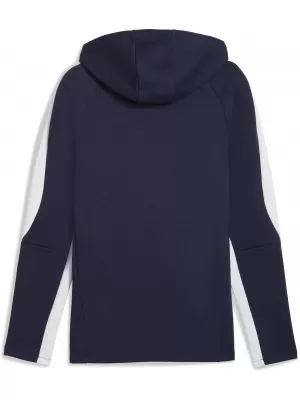 Мъжки суичър PUMA TEAMEVOSTRIPE HOODY 659954_06 PUMA NAVY/PUMA SILVER