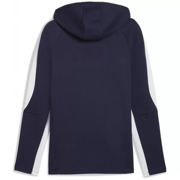  Мъжки суичър PUMA TEAMEVOSTRIPE HOODY 659954_06 PUMA NAVY/PUMA SILVER 