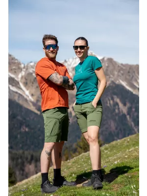 Мъжки къси панталони за открито NORBLANC NBSPM8192 GREEN DAY Nordblanc