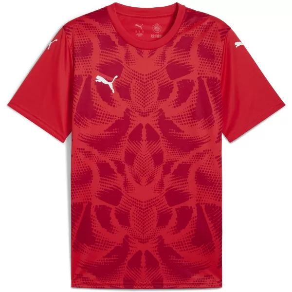  Мъжки фланелка PUMA TEAMULTIMATE JERSEY 706280_01 PUMA RED/PUMA WHITE 