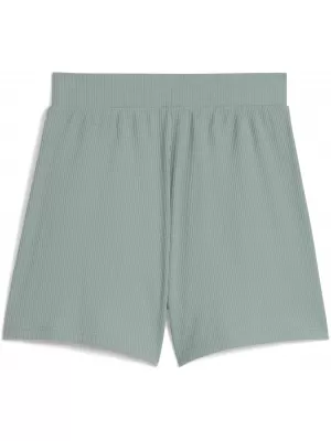 Дамски къси панталони PUMA ESS ELEVATED SHORTS 685026_30 ЗЕЛЕНА ЛУНА