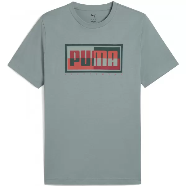  Риза PUMA GRAPHICS BOX TEE 684827_30 ЗЕЛЕНА ЛУНА 