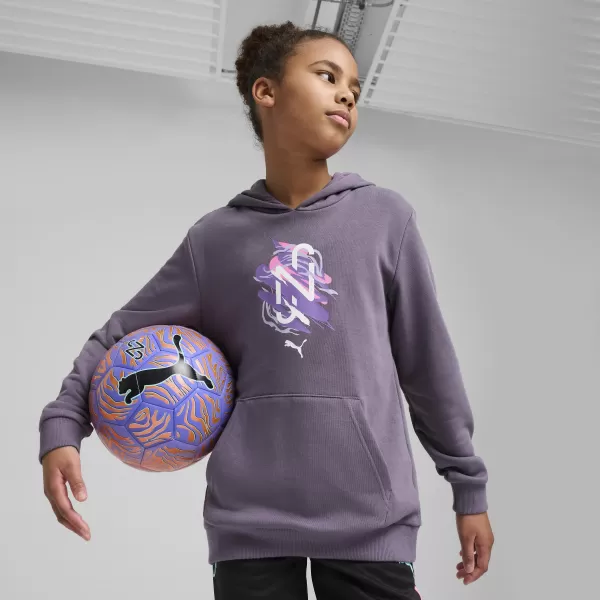  Бебешка суитчър PUMA NEYMAR JR CREATIVITYHOODIEJR 660100_01 ЛИЛАВ ВЪГЛЕН 