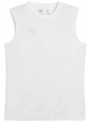 Мъжки фланелка PUMA TEAMCUP TRAINING SL JERSEY 659168_04 PUMA WHITE/PUMA SILVER
