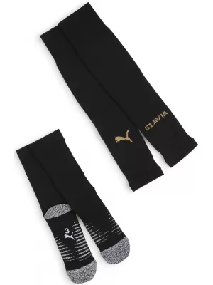 Футболни чорапи PUMA TEAM SKS PLAIN SOCKS PROMO 775221_06 PUMA BLACK/MATTE PUMA GOLD