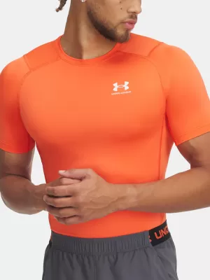 Мъжка тениска UNDER ARMOUR HG ARMOUR COMP SS 1361518-847 ОРАНЖЕВО