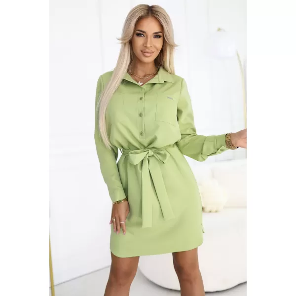  Рокля NUMOCO CAMILLE 284-3 МАСЛИНА 