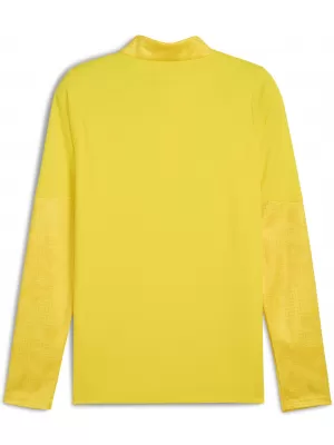 Мъжки суичър PUMA TEAMCUP TRAINING 1/4 ZIP TOP 659164_07 FASTER YELLOW/ ПО -БЪРЗО ЖЪЛТО/PUMA СРЕБРО