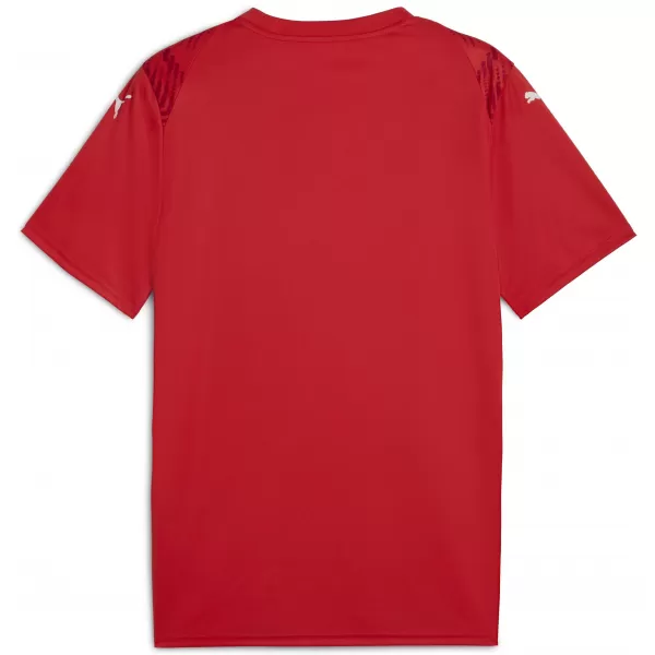  Мъжки фланелка PUMA TEAMULTIMATE JERSEY 706280_01 PUMA RED/PUMA WHITE 