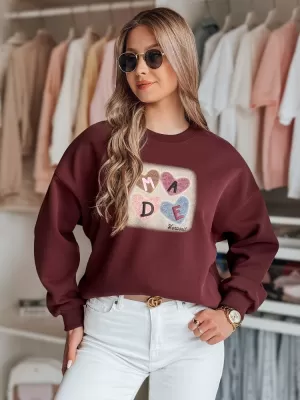 Дамска суитчър DSTREET MADELIN BY1458 БОРДЕ