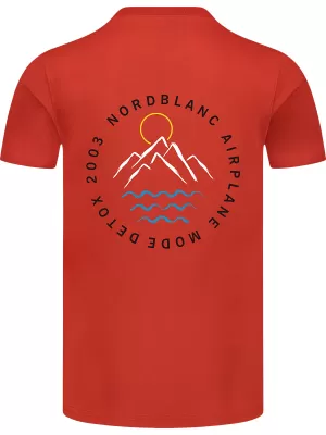 Мъжка тениска NORDBLANC NBSMT8160 ОРАНЖЕВО