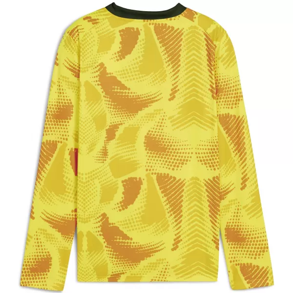  Детска фланелка PUMA TEAMTARGET GK LS JERSEY JR 706521_23 FLURO YELLOW PES / ФЛУРО ЖЪЛТО PES /PUMA ЧЕРНО 