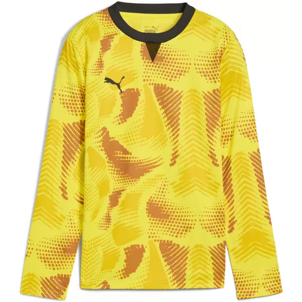  Детска фланелка PUMA TEAMTARGET GK LS JERSEY JR 706521_23 FLURO YELLOW PES / ФЛУРО ЖЪЛТО PES /PUMA ЧЕРНО 