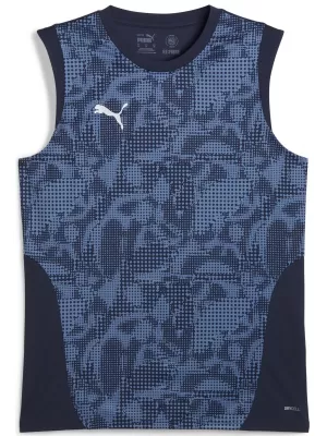 Мъжки фланелка PUMA TEAMCUP TRAINING SL JERSEY 659168_06 PUMA NAVY/PUMA SILVER