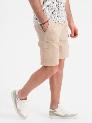 Къси панталони OMBRE OM-SRCG-0190 БЕЖОВО