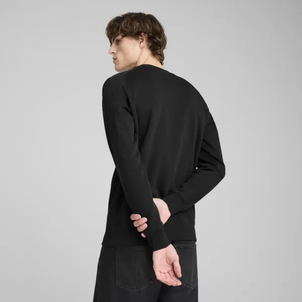  Мъжки суичър PUMA FERRARI RACE BIG SHIELD CREW 630193_01 PUMA BLACK 