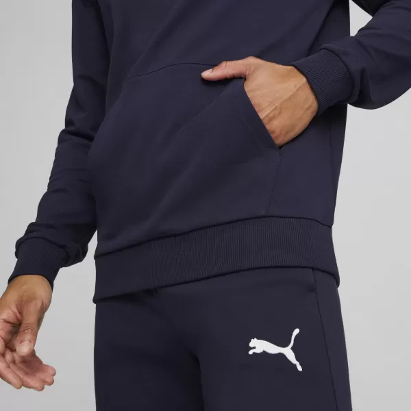  Мъжки суичър PUMA TEAMGOAL CASUALS HOODY 658618_06 ВМС/ПУМА ПУМА УАЙТ 