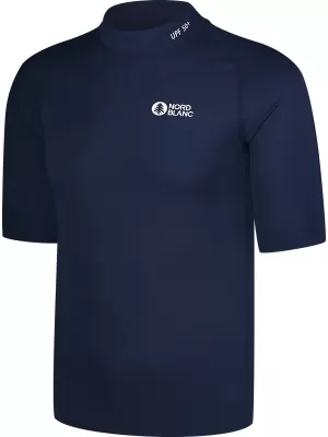 Мъжка тениска с UV защита NORDBLANC MARINE NBSMF8089 СИНЬО