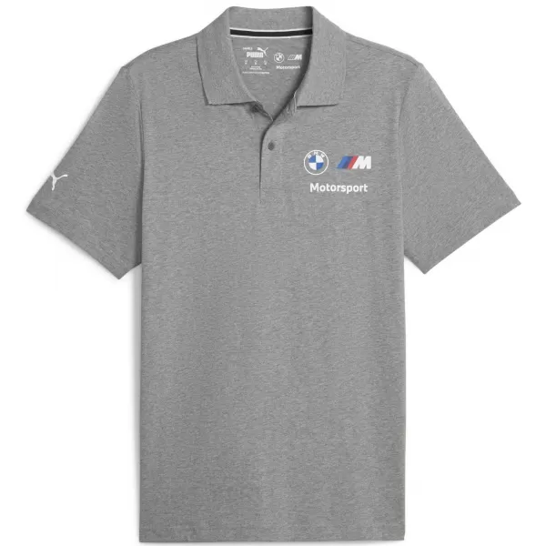 Мъжки t -риза с яка PUMA BMW MMS ESS POLO 621312_03 СРЕДНО СИВО ХЕДЪР 