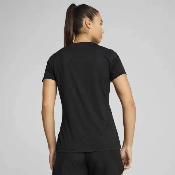  Риза PUMA TAD ESSENTIAL W HEATHER TEE 525893_01 PUMA BLACK HEATHER 