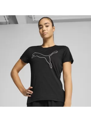 Риза PUMA TAD ESSENTIAL W HEATHER TEE 525893_01 PUMA BLACK HEATHER