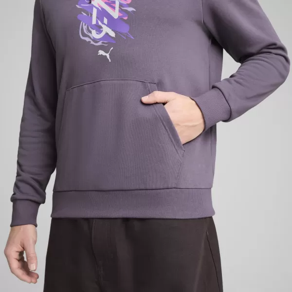  Мъжки суичър PUMA NEYMAR JR CREATIVITY HOODIE 660099_01 ЛИЛАВ ВЪГЛЕН 
