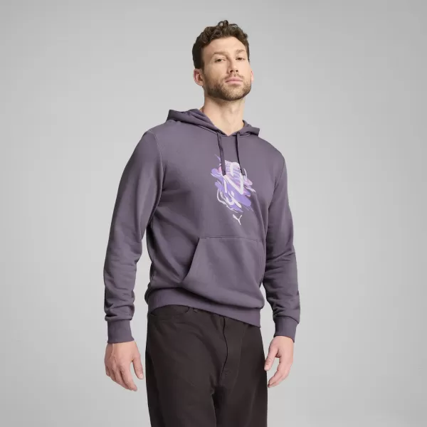  Мъжки суичър PUMA NEYMAR JR CREATIVITY HOODIE 660099_01 ЛИЛАВ ВЪГЛЕН 