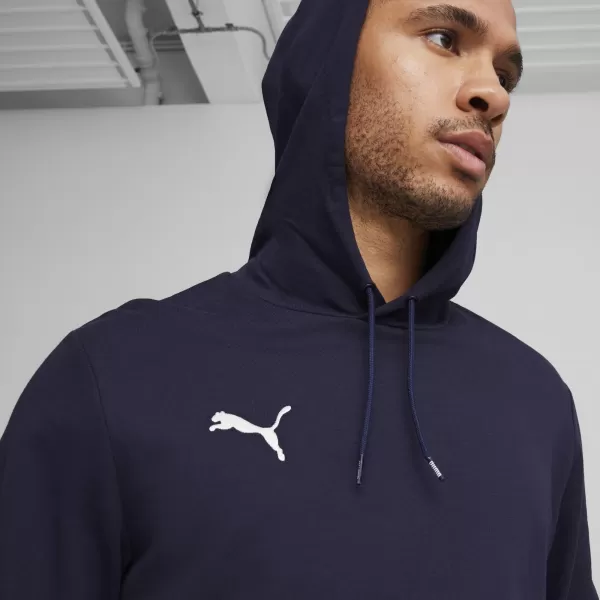  Мъжки суичър PUMA TEAMGOAL CASUALS HOODY 658618_06 ВМС/ПУМА ПУМА УАЙТ 