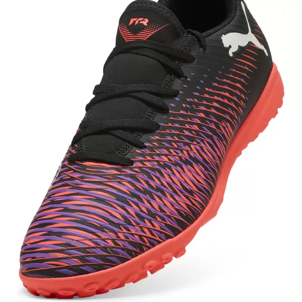  Ботуши PUMA FUTURE 8 PLAY TT 108378_01 ЧЕРНО/БЯЛО/СВЕТЕЩО ЧЕРВЕНО 