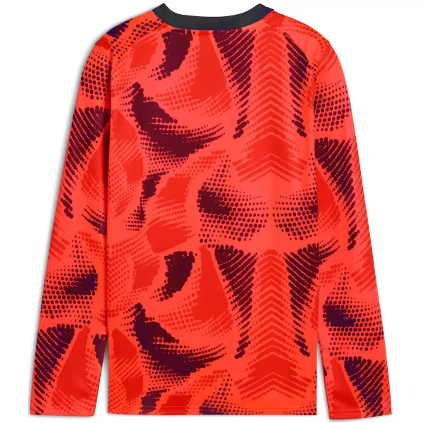  Детска фланелка PUMA TEAMTARGET GK LS JERSEY JR 706521_01 NRGY RED / NRGY RED / PUMA WHITE 