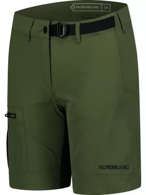 Дамски шорти за открито NORDBLANC HUES NBSPL8194 ЗЕЛЕН ДЕН