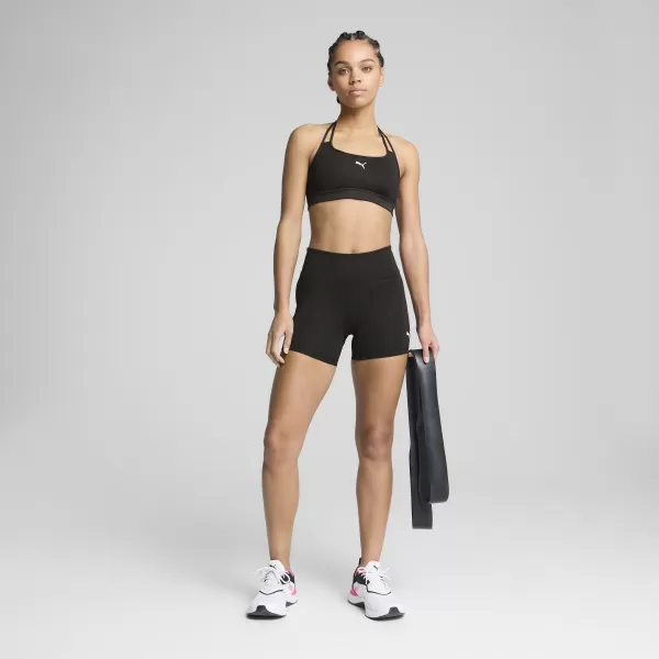  Дамски сутиен PUMA MOVE STRAPPY BRA 526224_51 PUMA BLACK/PUMA WHITE 