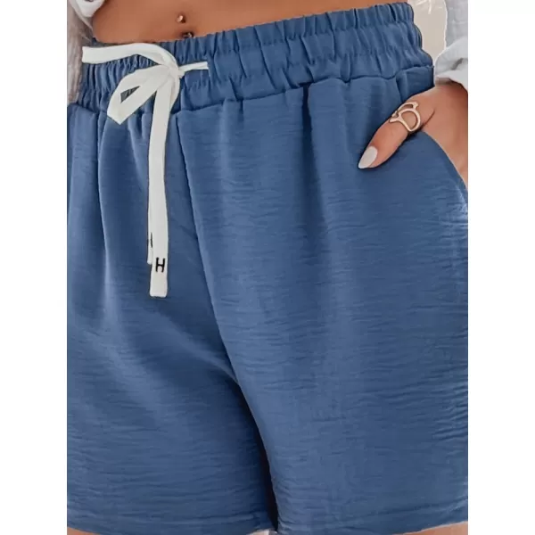  Дамски къси панталони DSTREET HOT VIBE SY0440 СИНЬО 