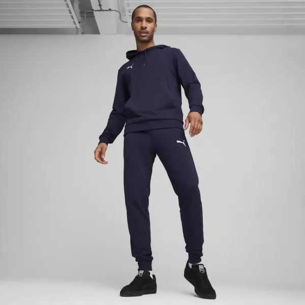  Мъжки суичър PUMA TEAMGOAL CASUALS HOODY 658618_06 ВМС/ПУМА ПУМА УАЙТ 