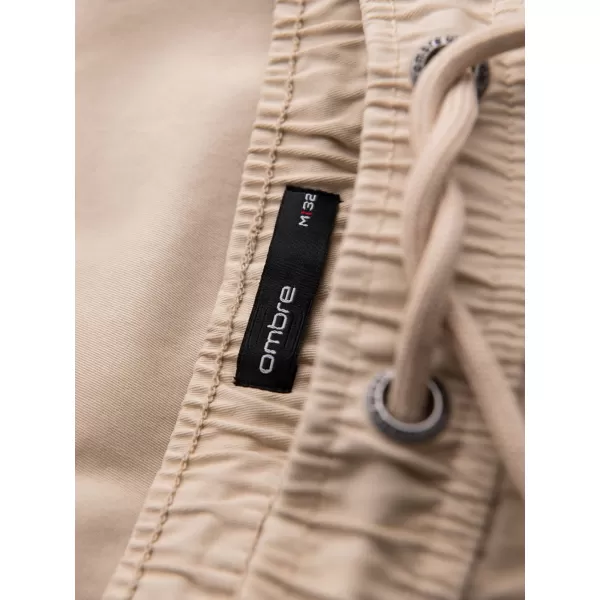  Къси панталони OMBRE OM-SRCG-0190 БЕЖОВО 