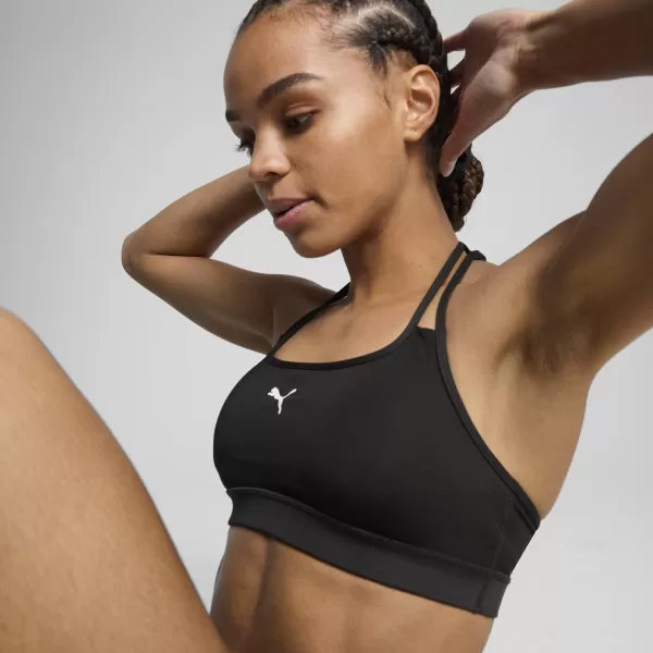  Дамски сутиен PUMA MOVE STRAPPY BRA 526224_51 PUMA BLACK/PUMA WHITE 
