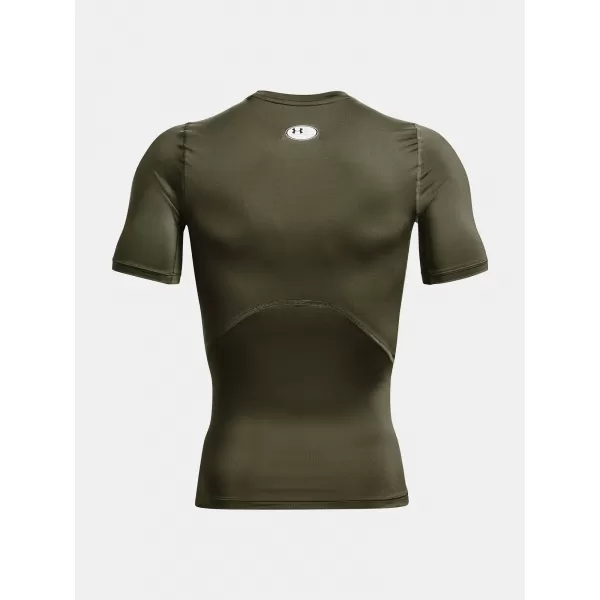  Мъжка тениска UNDER ARMOUR HG ARMOUR COMP SS 1361518-390 ЗЕЛЕНО 