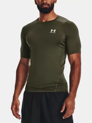 Мъжка тениска UNDER ARMOUR HG ARMOUR COMP SS 1361518-390 ЗЕЛЕНО