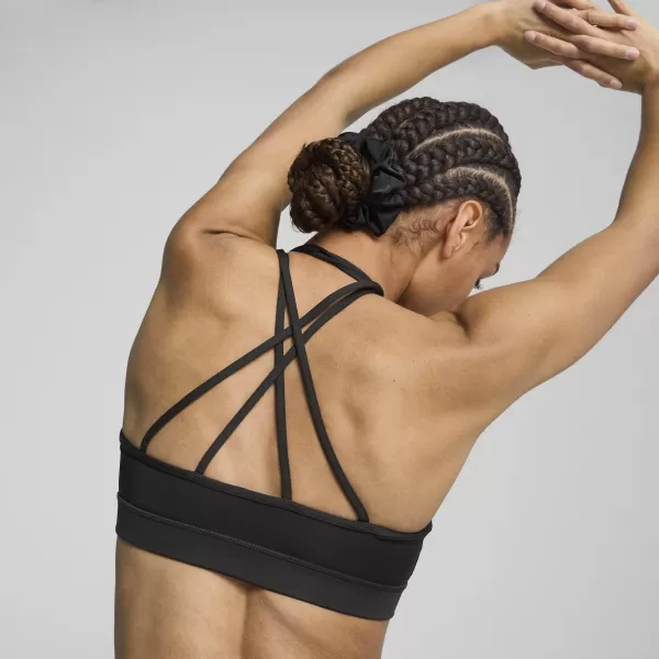 Дамски сутиен PUMA MOVE STRAPPY BRA 526224_51 PUMA BLACK/PUMA WHITE 