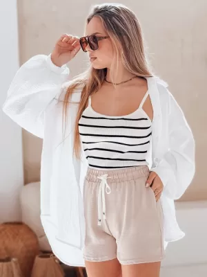 Дамски къси панталони DSTREET HOT VIBE SY0441 КАКИ