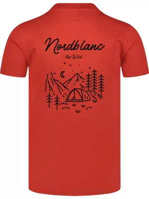 Мъжка тениска NORDBLANC NBSMT8157 ОРАНЖЕВО