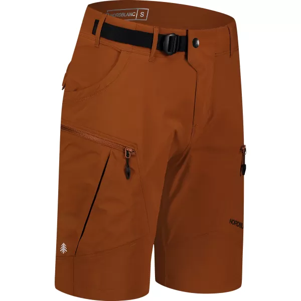  Мъжки къси панталони за открито NORBLANC PRECIPICE NBSPM8192 BROWN Nordblanc 