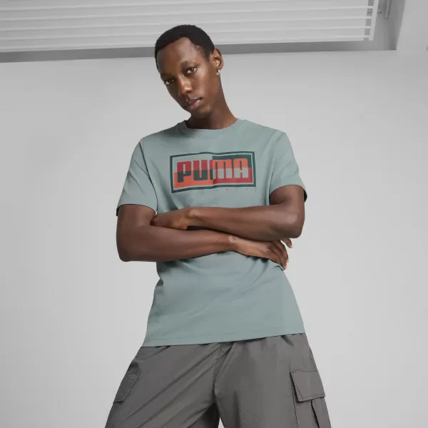 Риза PUMA GRAPHICS BOX TEE 684827_30 ЗЕЛЕНА ЛУНА 