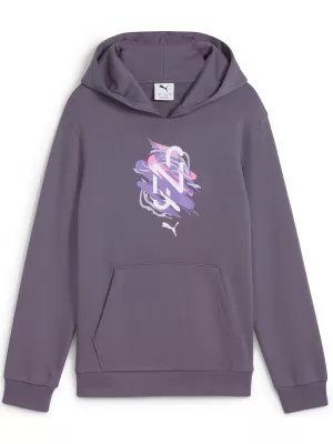 Бебешка суитчър PUMA NEYMAR JR CREATIVITYHOODIEJR 660100_01 ЛИЛАВ ВЪГЛЕН