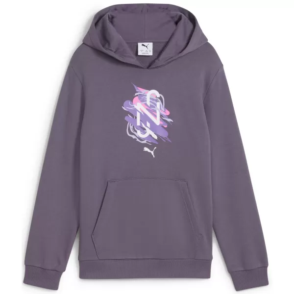 Бебешка суитчър PUMA NEYMAR JR CREATIVITYHOODIEJR 660100_01 ЛИЛАВ ВЪГЛЕН 