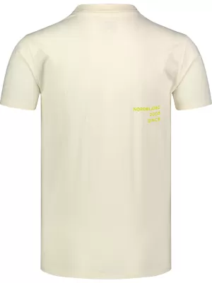 Мъжка тениска NORBLANC NBSMT8153 CREAM WHITE Nordblanc