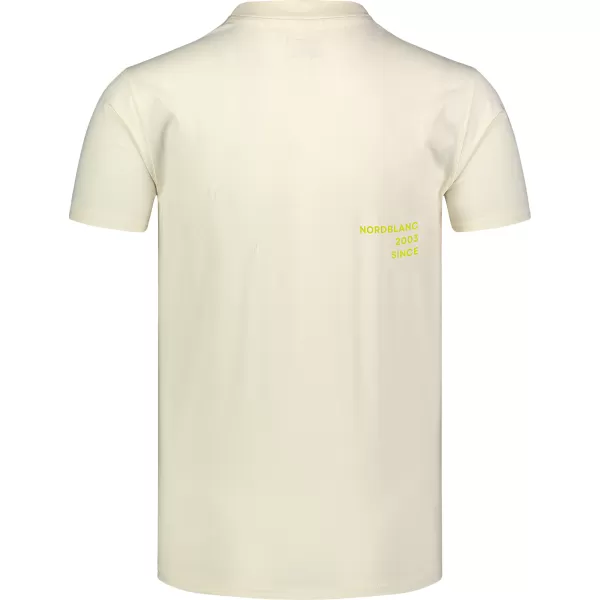 Мъжка тениска NORBLANC NBSMT8153 CREAM WHITE Nordblanc 