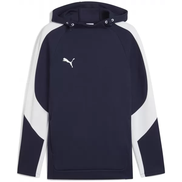  Мъжки суичър PUMA TEAMEVOSTRIPE HOODY 659954_06 PUMA NAVY/PUMA SILVER 